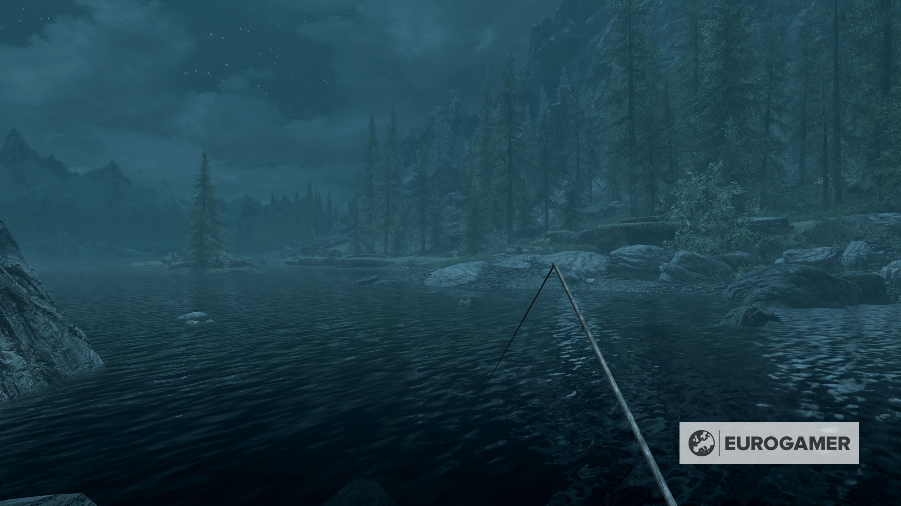 Skyrim fishing How to get a fishing rod, fishing spot locations and fish list in Skyrim